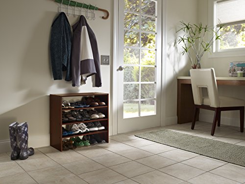 ClosetMaid Stackable 24-Inch Wide Horizontal Storage Organizer, Dark Cherry - color: Dark Cherry, size: 24-Inch