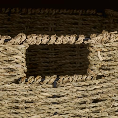SAFAVIEH Home Collection – Lonan Dark Chocolate Storage Bench with Seat Cushion, 3 Basket Drawers, Coastal Farmhouse Entryway Design (AMH5733F) - color: Dark Chocolate