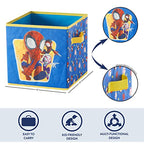 Marvel Spidey and His Amazing Friends Set of Two Spacious Collapsible Storage Cubes, 10"x10" - color: Spidey And His Amazing friends