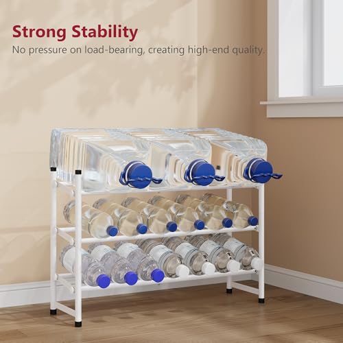 Tajsoon Expandable Shoe Rack for Closet 3 Tier, 28“-41“Adjustable & Stackable Shoe Shelf Storage, Metal Shoe Rack Organizer for Front Door Entrance, Closet, Garage, Entryway, White - color: White, size: 3 Tier