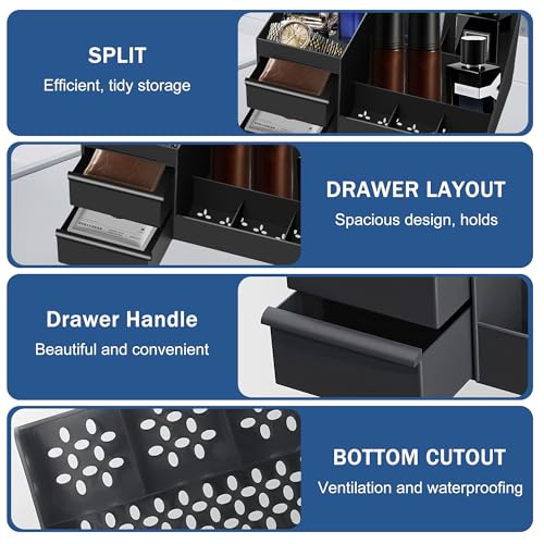 Mens Cologne Organizer,Mens Bathroom Organizer,Cologne Organizer for Men,Perfume Organizer,Cologne Stand,Cologne Shelf,Perfume Stand,Bathroom Countertop Storage,Easter Gifts for Men