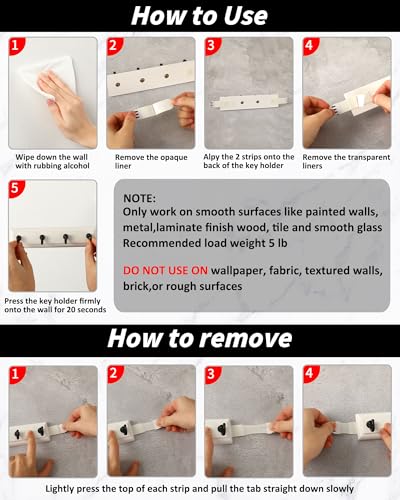 CypherX Key Holder Wall Mount (White-S) - color: White-S