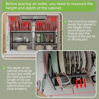 NETEL Adjustable Under Sink Organizers and Storage,Pots and Pans Organizer Under Kitchen Cabinet,Pan Lid Organizers Inside Cabinet,Expandable Cabinet Storage Shelf with Pan Rack and 14 Dividers - size: Multi-functional with 2 pot holders