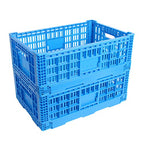 Collapsible Storage Bin/Containe，43 Liter Transfer box,crate Transit storage of various items (23.6" L x 15.7" W x 7.1" H-two) - size: 23.6" L x 15.7" W x 7.1" H-two