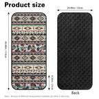 Aztec Tribal Geometry Leopard Print Couch Arm Cover Recliner Arm Rest Covers Washable Sofa Armchair Protector for Pet Dog Cats Easy to Install - color: Aztec Tribal Geometry Leopard
