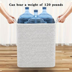 Extra Large Blanket Storage Containers, 220L Breathable Clothes Bedding Pillow Sheet Storage Bags with Zipper, Non-Woven Moving Quilt Large Capacity Storage Bins