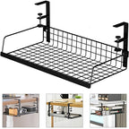 Under Desk Cable Management Tray Cord Wire Shelf Organizer (Large) - size: Large