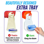 Simplation [2 Pack] Laundry Detergent Cup Holder, Detergent Drip Catcher (Upgraded Drip Tray), No More Mess or Leaks, Grip Style - style: Grip Style