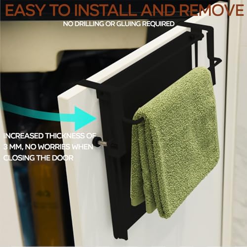 Folding Stainless Steel Door Hook Organizer RV Foldable Shelf Countertop Shelf Kitchen Cabinet Storage Space-Saving Folding Shelves for Kitchen, Bathroom, RV, Camper, Balcony