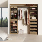 ClosetMaid Modular Storage Stackable 3-Shelf Unit, Sand - color: Sand