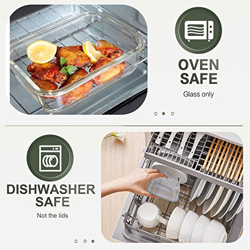 KOMUEE 30 Pieces Glass Food Storage Containers Set, Glass Meal Prep Containers Set with Snap Locking Lids, Airtight lunch Containers for Microwave, Oven, Freezer & Dishwasher,Gray - color: Gray