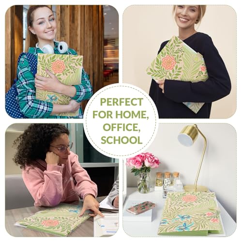 SKYDUE Expanding File Folder with 5 Pockets, Accordion File Organizer, Portable Receipt Paper Documents Organizer, Letter Size Filing Folder School Office Supplies, Green - color: Green