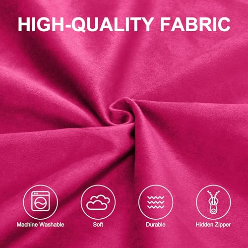 Hobestluk 3FT Bean Bag Chair Giant Bean Bag Chairs for Adults Large Bean Chairs with Removable Cover, Beanbag Chair with Filler, Adult Bean Bag Chairs for Living Room, Bedroom - color: Pink, size: 3FT - 36" x 36" x 22"