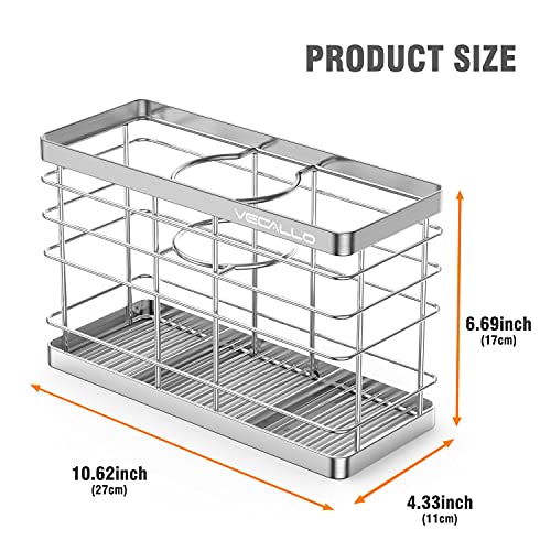 Hair Dryer Holder - Hair Tool Organizer Wall Mount/Adhesive Blow Dryer Holder/Curling iron holder Cabinet Door Bathroom Organizer for Hair Dryer, Curling Wands, Hair Straighteners - color: Silver