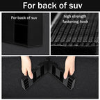4 Pack Car Trunk Organizer Blocks for Back of SUV Multipurpose Car Storage Organizer Blocks Trunk Divider Available to Wool Carpet for Truck SUV Van Cargo