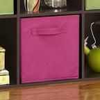 ClosetMaid 5880 Cubeicals Fabric Drawer, Fuchsia - color: Fuchsia, size: 1-Pack, style: 1-Pack