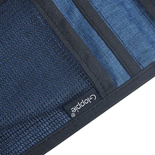 Gloppie Bedside Caddy with Pockets - Remote Holder & Storage Organizer - Blue - color: Classic Blue