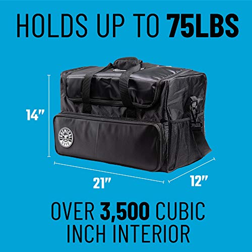 Chemical Guys ACC614 Detailing Arsenal Bag & Trunk Organizer, Large (Range Bag) 21" x 12" x 14" - Black