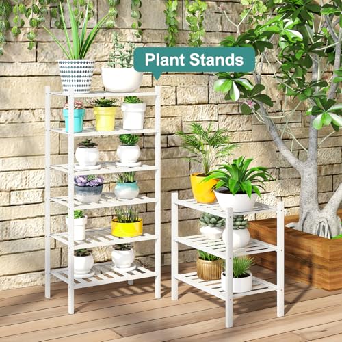 viewcare Small Shoe Rack for Entryway, White Shoe Organizer for Closet, Bamboo Wood Standing Shoe Shelf for Indoor Outdoor (White, 3-Tier_Samll) - color: White, size: 3-Tier_Samll