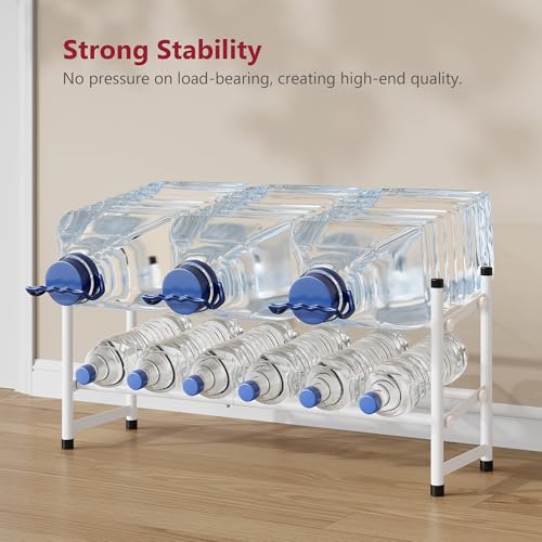 Tajsoon Expandable Shoe Rack for Closet 2 Tier, 28“-41“ Adjustable & Stackable Shoe Shelf Storage, Metal Shoe Rack Organizer for Front Door Entrance, Closet, Garage, Entryway, White - color: White, size: 2 Tier