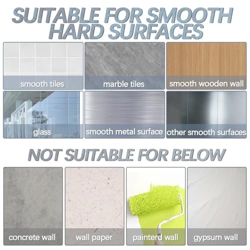 3-H 24-Pack Self Adhesive Broom Holder Wall Mount - Heavy Duty No Drill Broom Organizer for Garage Closet Kitchen, Plastic Storage Rack for Brooms Mops Tools, Peel and Stick Adhesive, White - color: Beige White, size: 24
