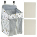 Hanging Diaper Caddy,Baby Diaper Organizer for Changing Table,Baby Crib Hanging Classified Storage Bag Organizer for Changing Table,Crib,Playard or Wall & Nursery Organization, Crib Accessories (# A) - style: # A