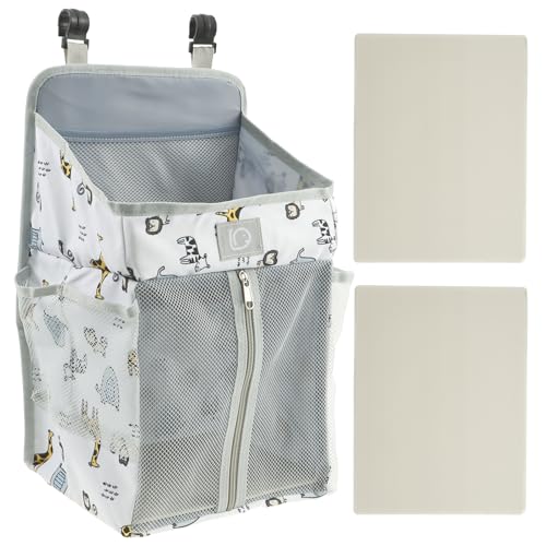 Hanging Diaper Caddy,Baby Diaper Organizer for Changing Table,Baby Crib Hanging Classified Storage Bag Organizer for Changing Table,Crib,Playard or Wall & Nursery Organization, Crib Accessories (# A) - style: # A
