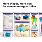 OXO Good Grips POP Container - Rectangle Tall 3.7 Qt, transparent - color: White, size: 3.7 Qt - Rectangle