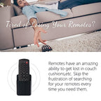 2 Pcs Remote Control Holder Wall Mount, TV Controller Holder, Self Adhesive Remote Holder, Wall Pen Holder Storage Accessories for Home Office School(Black) - color: Black&2Pcs