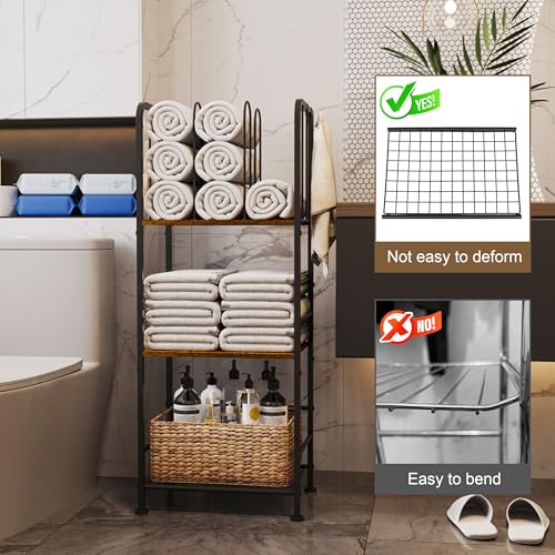 Towel Racks for Bathroom 3-Tier M-Shaped Detachable Dividers, Durable Metal Towel Holder, Pool Items Holder, Space-Saving Storage Organizer, Modern Bath Towel Shelf Free Standing Patent Pending