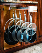 Glideware Pan 7 Hook Utility Organizer with Ball Bearing Slides