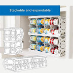 Shelf Reliance Cansolidator Cupboard - 2-Pack Can Organizer for Pantry, Stackable Soda Can Storage for Kitchen, Holds 20 Cans of Food or Soda - size: 2 Pack, style: 20 Soup Can