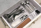 5 Pack Clear Plastic Drawer Organizer Tray Cutlery Utensil Makeups Drawer Silverware Organizers 12" X 6" - size: 5 Pack 12"x6" Clear Plastic
