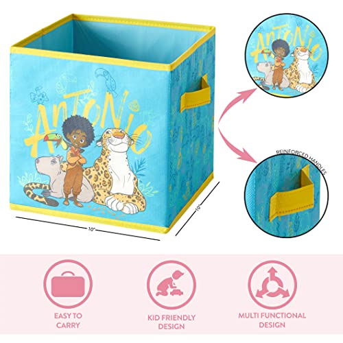 Disney Encanto Set of Two Spacious Collpasible Storage Cubes, 10"x10" - color: Encanto