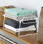Whitmor Wire Grid Stacking Utility Shelf (Pack of 6) - size: 1-TIER, 10"L x 16"W x 8"H, Pack of 6