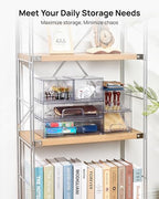 Vtopmart Stackable Storage Drawers Set of 6, Clear Plastic Organizer Bins for Bathroom Supplies, Ideal for Cabinet,Shelf, Pantry, Laundry Room Organization - style: 4 Small+2 Wide