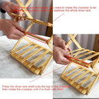 Shoe Rack - Foldable Vertical Shoe Rack for Entryway,Durable and Easy to Assemble,Applicable to Home Entrance, Closet and Bedroom (Tawny-6 Layers) - color: Tawny-6 Layers