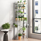 Kalrin Over-The-Toilet Storage Rack, 4-Tier Bathroom Organizer Shelf Over Toilet with Adjustable Shelf and Basket, Freestanding Space Saver Bathroom Shelves Above Toilet for Room (Avocado Green) - color: Whit- Green