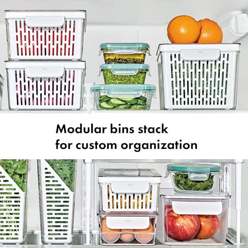 OXO Good Grips Produce Saver Bin with Filter - style: Produce Saver Bin