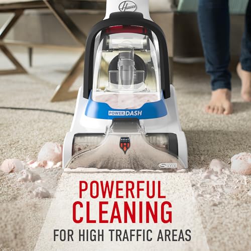 Hoover PowerDash Pet Compact Carpet Cleaner Machine, Lightweight Carpet Shampooer Machine, Pair with a Hoover Cleaner Solution for a Bright, Refreshed Home - style: PowerDash Pet & Paws and Claws Pods
