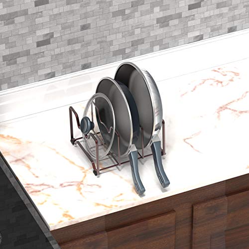 Simple Houseware Kitchen Houseware Organizer Pantry Rack, Bronze - color: Bronze