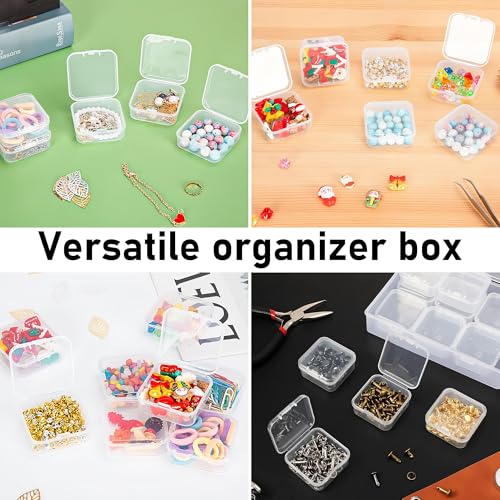 Plastic 15-Grid Storage Box Organizer for Jewelry, Beads, Crafts, Fishing Tackle, Small Parts