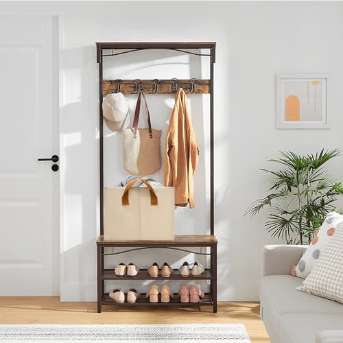 SNWDN 4 Pack Closet Cloth Storage Bins for Shelves, Medium Storage Baskets for Shelves, Fabric Bins for Closet organization with Handles（ Beige 15''L x 10''W x 8''H） - color: Beige, size: Medium（4 pack 15''L x 10''W x 8''H）