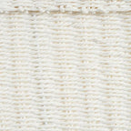 Household Essentials Small Handwoven Paper Rope Wicker Basket with Lid, White (Pack of 6) - color: White, size: Small (Pack of 6)