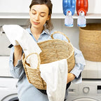 Simplation [2 Pack] Laundry Detergent Cup Holder, Detergent Drip Catcher (Upgraded Drip Tray), No More Mess or Leaks, Grip Style - style: Grip Style