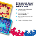 Buffalo Games - Puzzle Sorting Trays - 7 Count (Pack of 1) - style: Classic