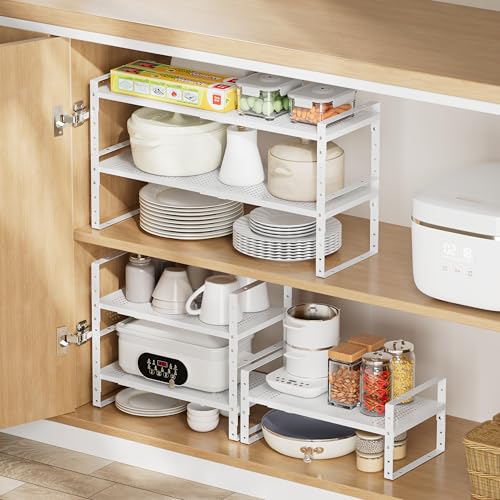 Multi-Functional Metal Shoe Rack, Space-Saving, Perfect for Entryway, Closet, Bathroom, etc. - Sturdy and Durable, High Weight Capacity（3PACKS/White/Large - color: 3packs/White, size: Large