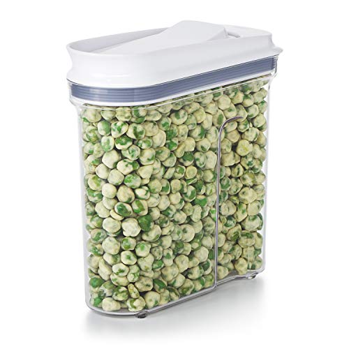 OXO Good Grips Mini All Purpose Dispenser – 1.2 Qt for Nuts and More,Clear,1.2 Qt - Nuts - size: Extra Small