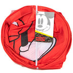 Jay Franco Disney Mickey Mouse Pop Up Hamper - Mesh Laundry Basket/Bag with Durable Handles (Official Disney Product) - color: Mickey Mouse - Red