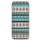 Blue Aztec Tribal Geometry Print Armrest Cover for Sofa Control Holder Sofa Armrest Organizer for Magazine, Tablet, Phone, iPad Chair Arm Covers 44x20 inch Couch Cover - color: Blue Aztec Tribal Geometry